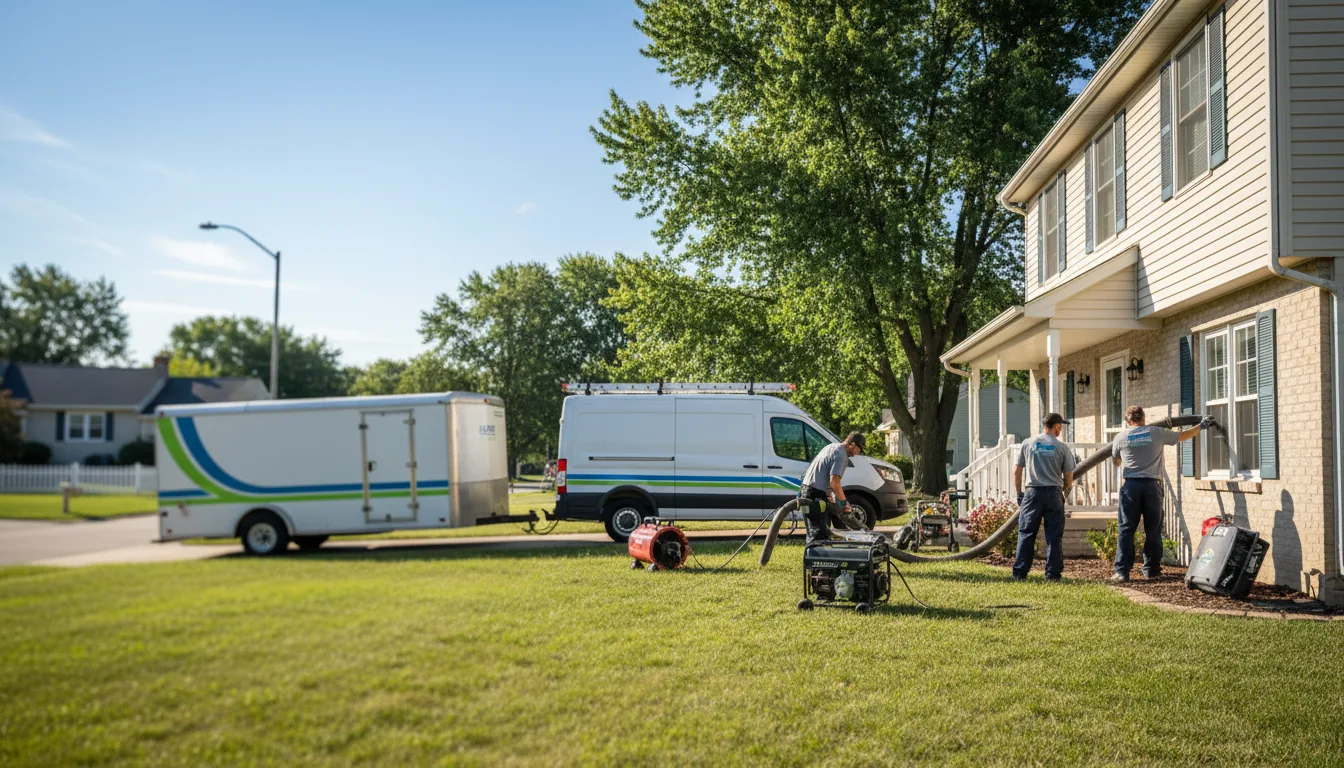 Flooded Basement Restoration And Cleanup With Repair in Greeley, NE near me